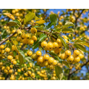 Okrasná jabloň (Malus) ´GOLDEN HORNET´ - výška 100-120 cm, kont. C5L